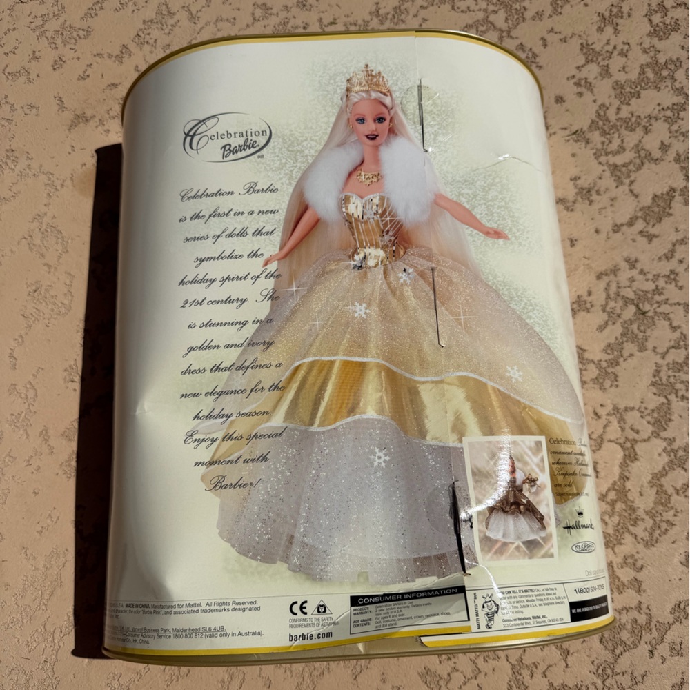 New Barbie Celebration 2000 Edition Doll Special Collector's Item- Mattel 28269 - Picture 3 of 8